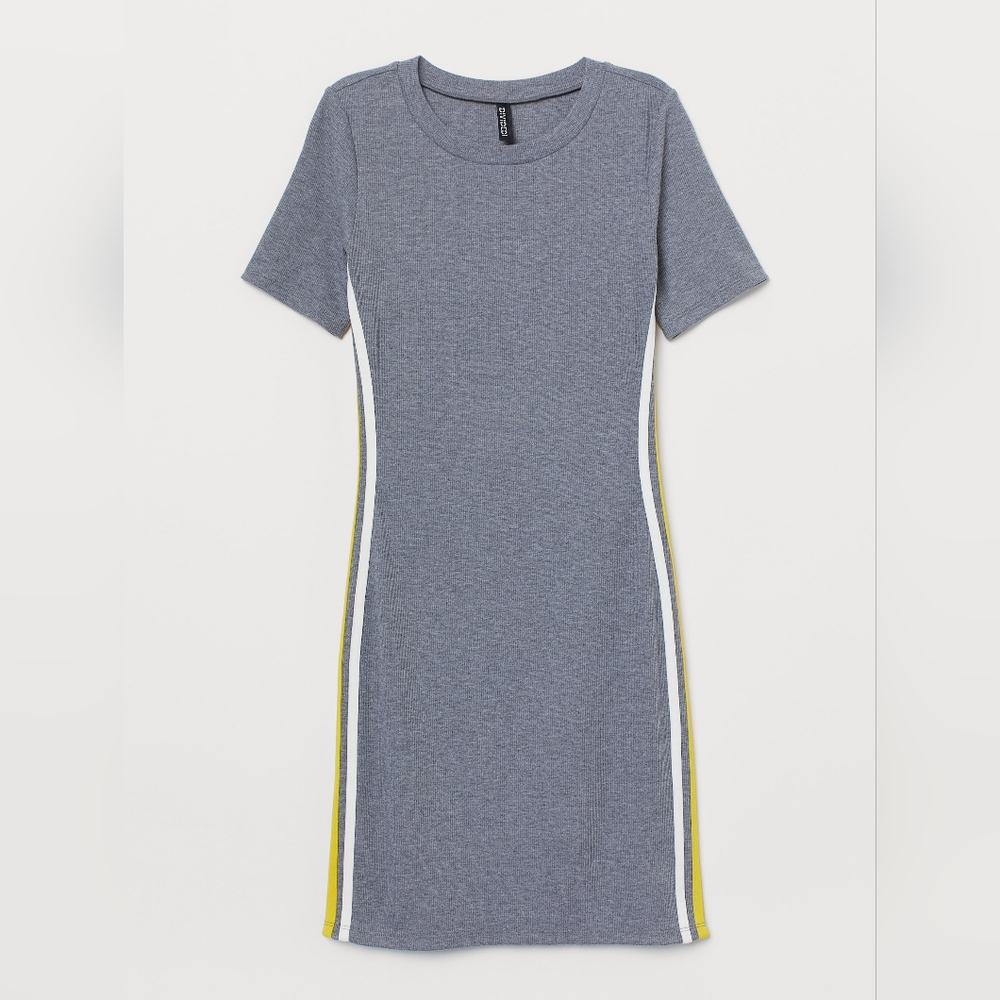 H&M Grey Bodycon Dress